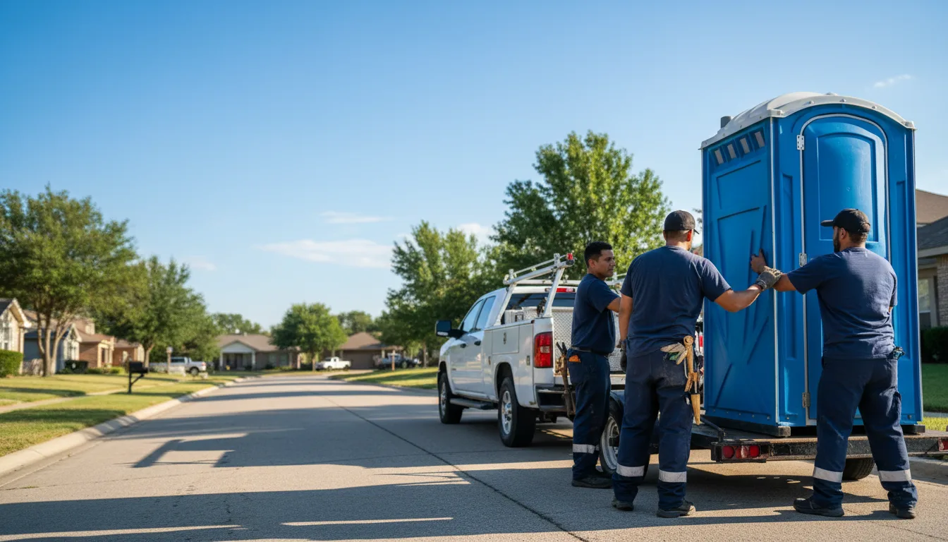 Portable Toilet Rental in Vian, OK near me